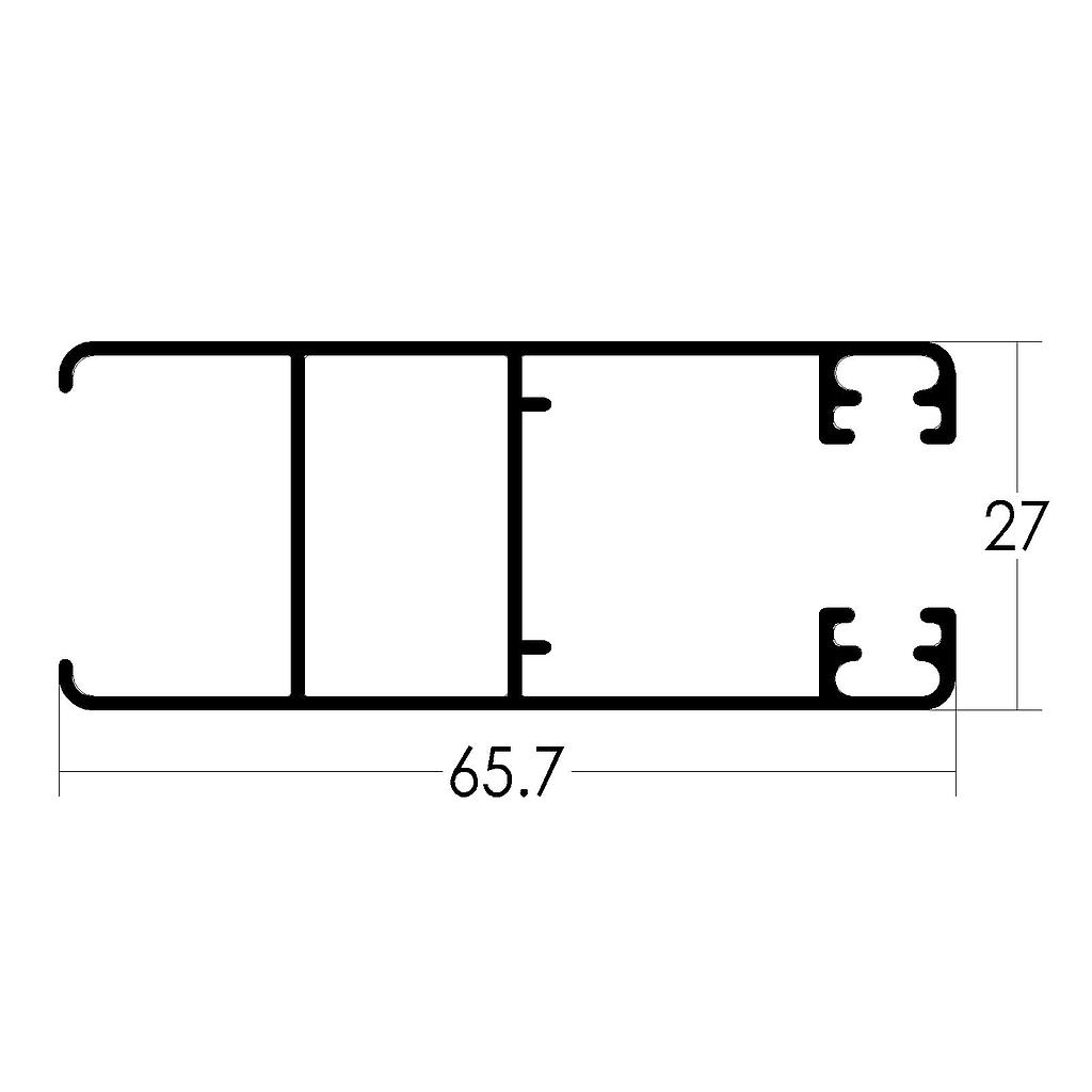 HOJA DVH 45º "VPC" (LR) L.Std.6200mm