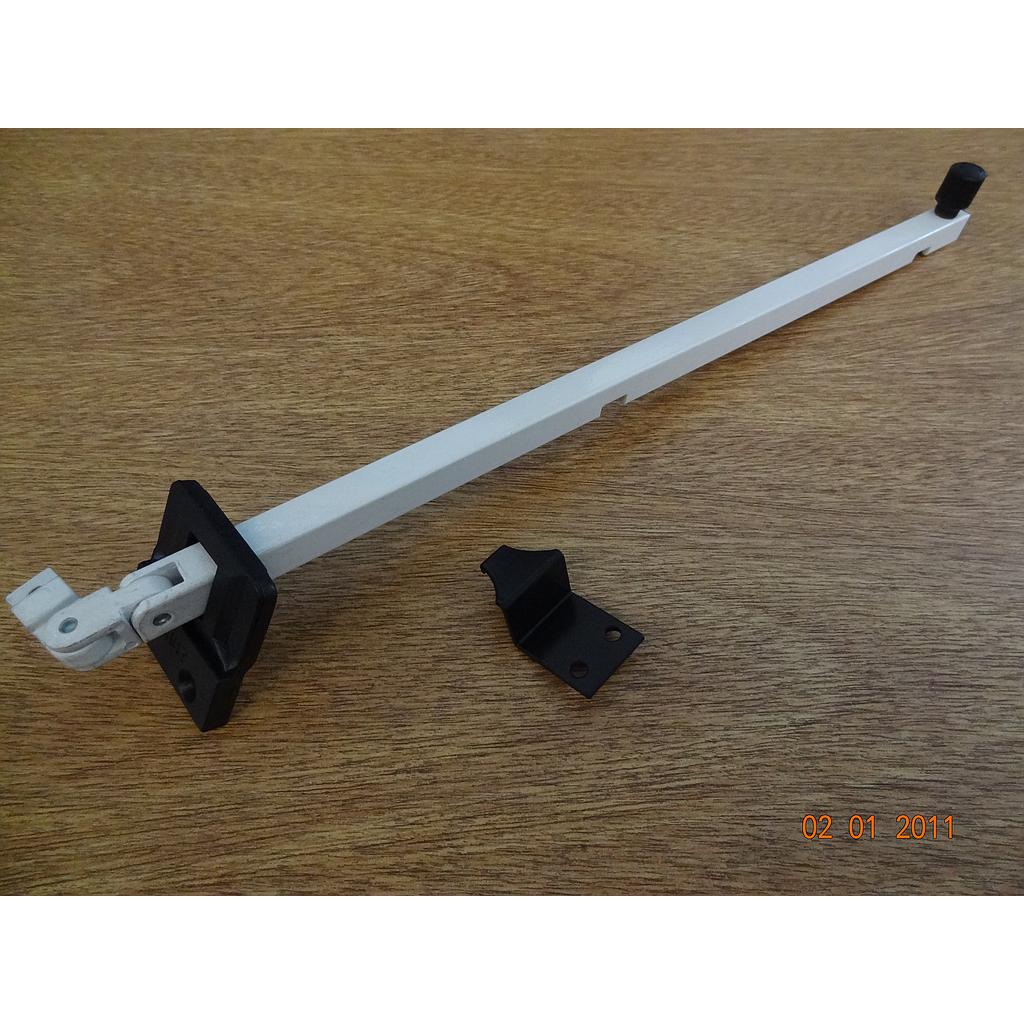 BRAZO EMP.FRANCA FRONT./COPLANAR 300mm "BLANCO" [20]