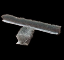 FELPA NYLON 7x4,5 (PARTE H) "GRIS", Rollo x 300 