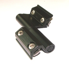 BISAGRA MORZA 2/P NEW/ROMA (AA257)(LAH10) "NEGRO" [12]