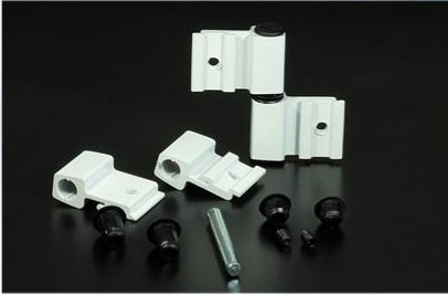 BISAGRA CORTA CUAD. "RA" "PO" "BLANCO" [12]