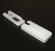 TOPE GUIA PTE.CTRAL.(LAT4) (LM)(LA) "BLANCO", Bolsa x 100